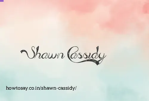 Shawn Cassidy