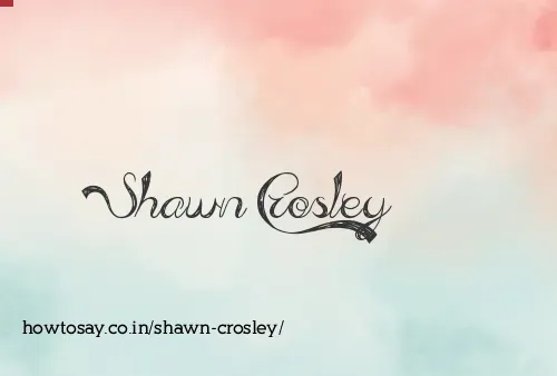 Shawn Crosley