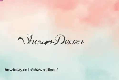 Shawn Dixon