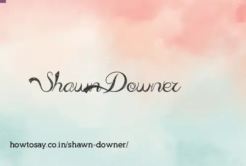 Shawn Downer