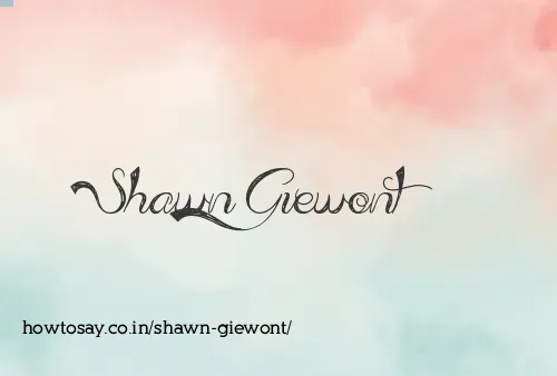 Shawn Giewont