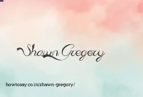 Shawn Gregory