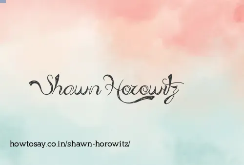 Shawn Horowitz