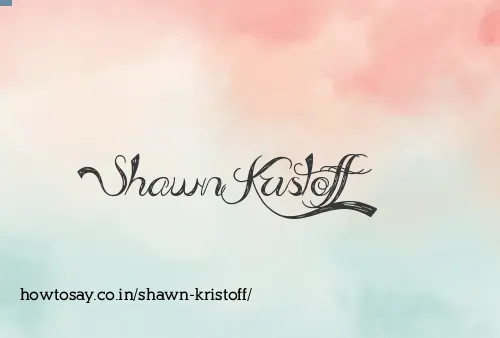 Shawn Kristoff