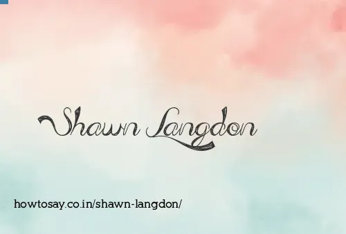 Shawn Langdon
