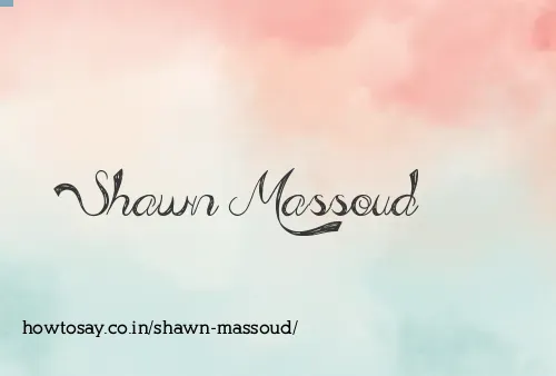 Shawn Massoud