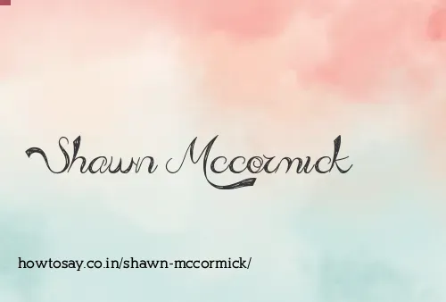 Shawn Mccormick