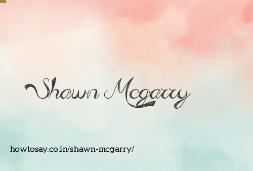 Shawn Mcgarry