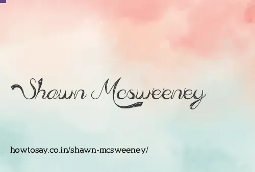 Shawn Mcsweeney