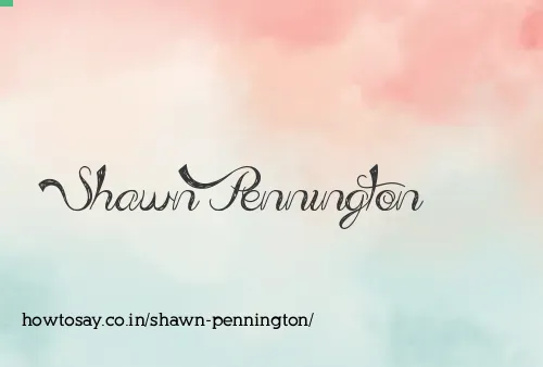 Shawn Pennington