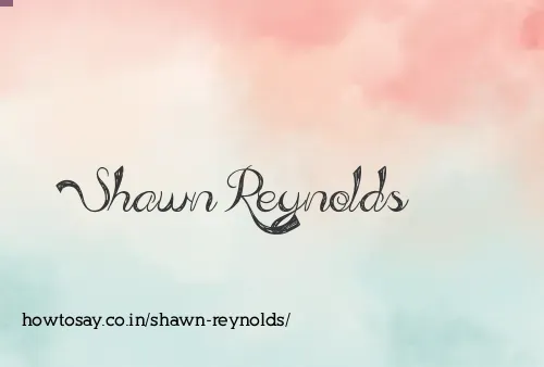 Shawn Reynolds