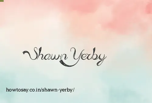 Shawn Yerby