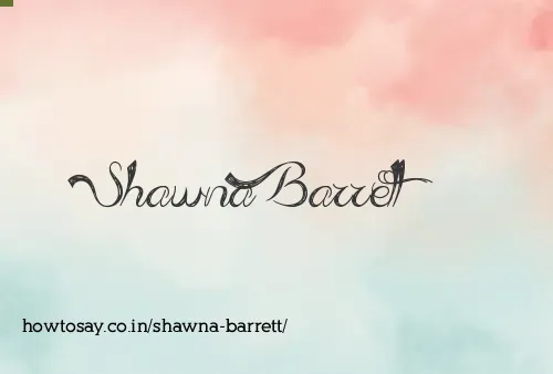 Shawna Barrett