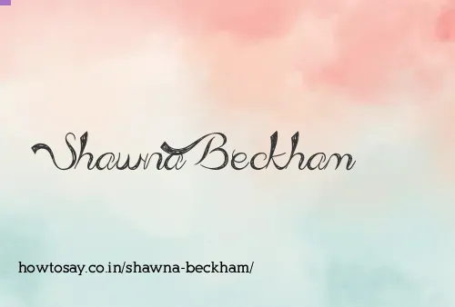 Shawna Beckham