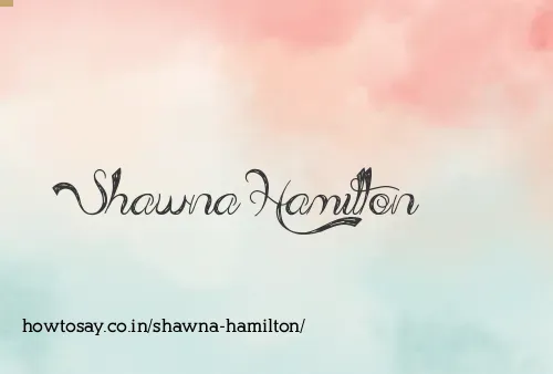Shawna Hamilton