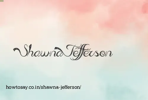 Shawna Jefferson