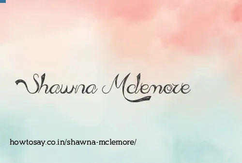Shawna Mclemore