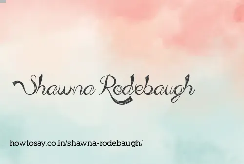 Shawna Rodebaugh