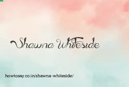 Shawna Whiteside