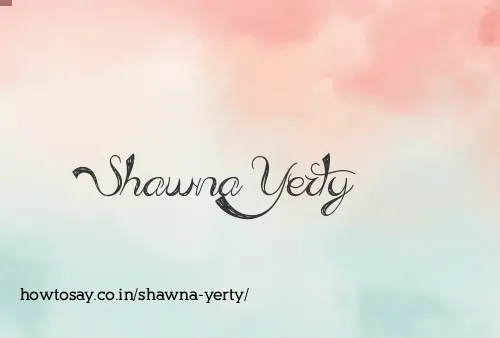 Shawna Yerty