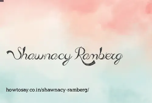 Shawnacy Ramberg
