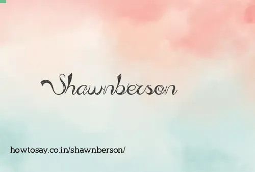 Shawnberson