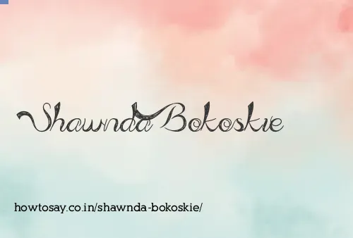 Shawnda Bokoskie