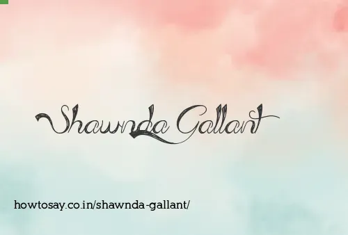 Shawnda Gallant