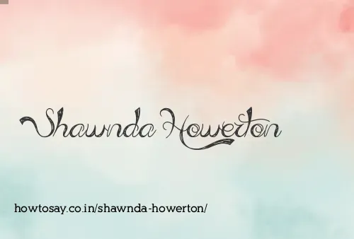 Shawnda Howerton