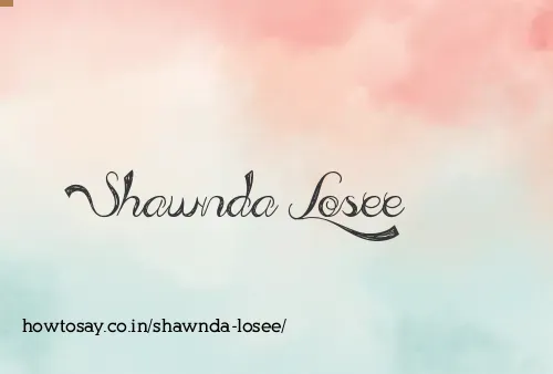 Shawnda Losee