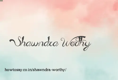 Shawndra Worthy