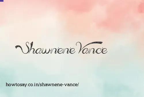 Shawnene Vance