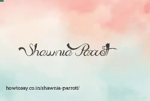 Shawnia Parrott