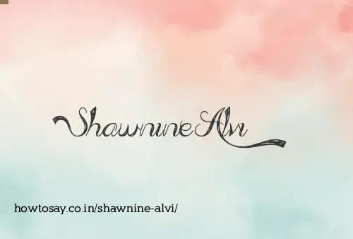 Shawnine Alvi