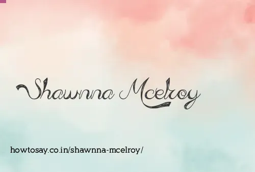 Shawnna Mcelroy