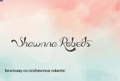 Shawnna Roberts