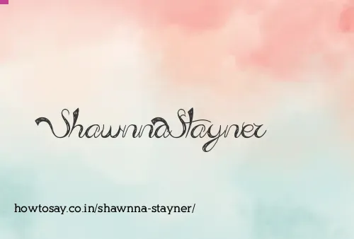 Shawnna Stayner