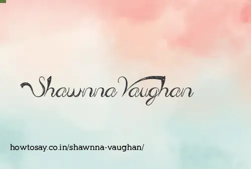Shawnna Vaughan