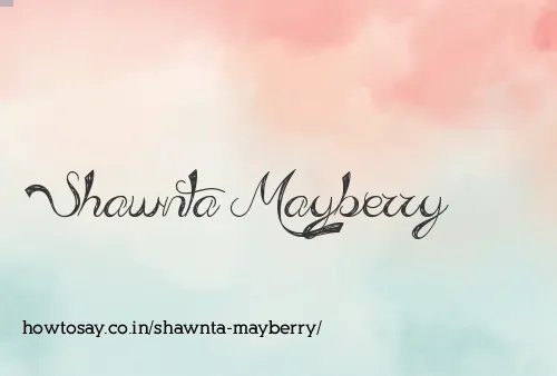 Shawnta Mayberry