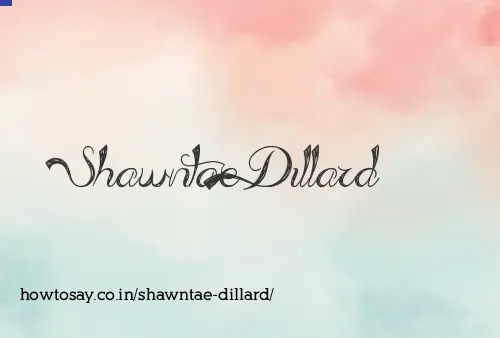 Shawntae Dillard
