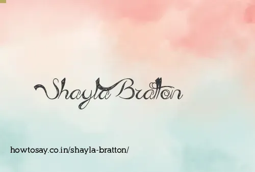 Shayla Bratton