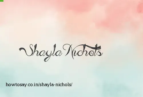 Shayla Nichols