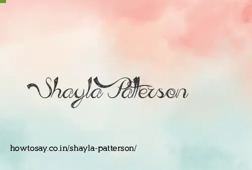 Shayla Patterson