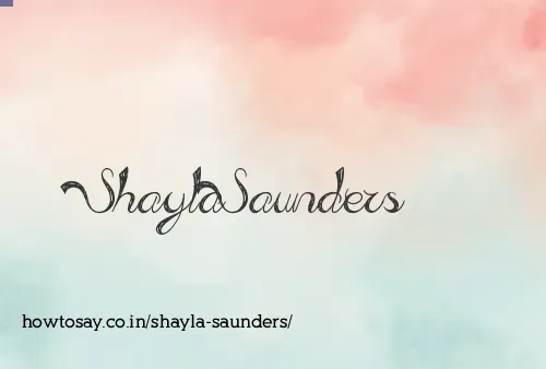 Shayla Saunders