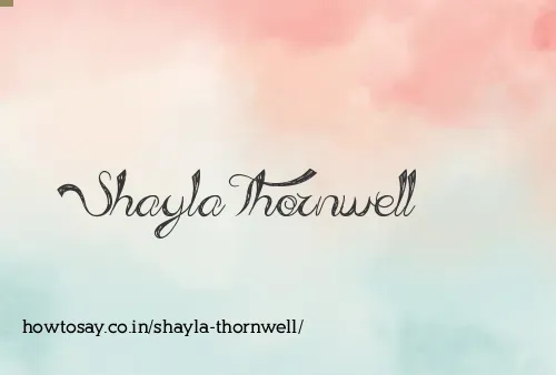 Shayla Thornwell