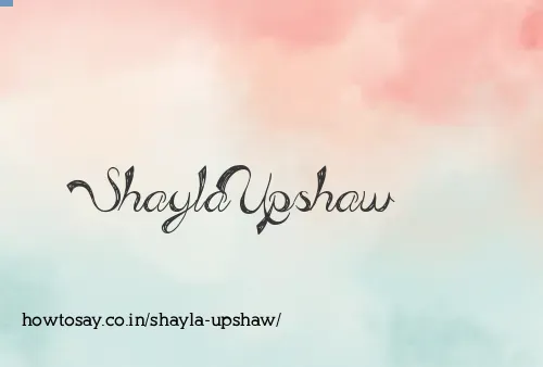 Shayla Upshaw