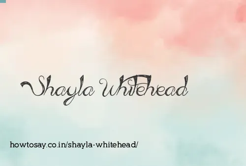 Shayla Whitehead