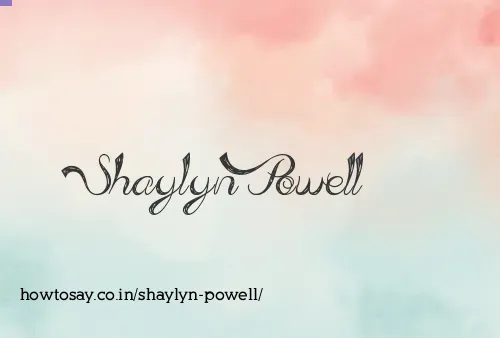 Shaylyn Powell