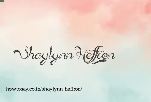 Shaylynn Heffron