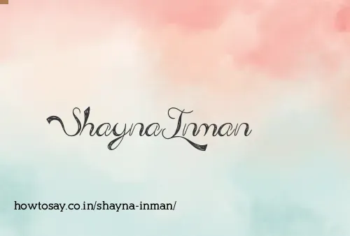 Shayna Inman